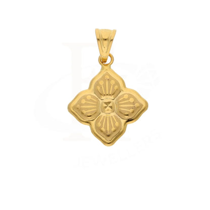 Gold Floral Design Pendant 21Kt - Fkjpnd21Km8613 Pendants