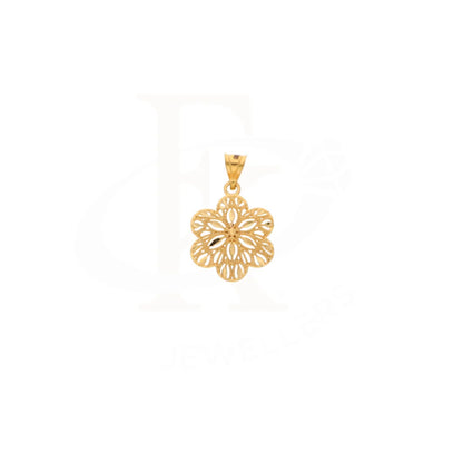 Gold Flower Pendant 21Kt - Fkjpnd21Km8388 Pendants