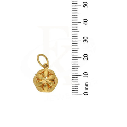 Gold Flower Pendant 22Kt - Fkjpnd22K2783 Pendants