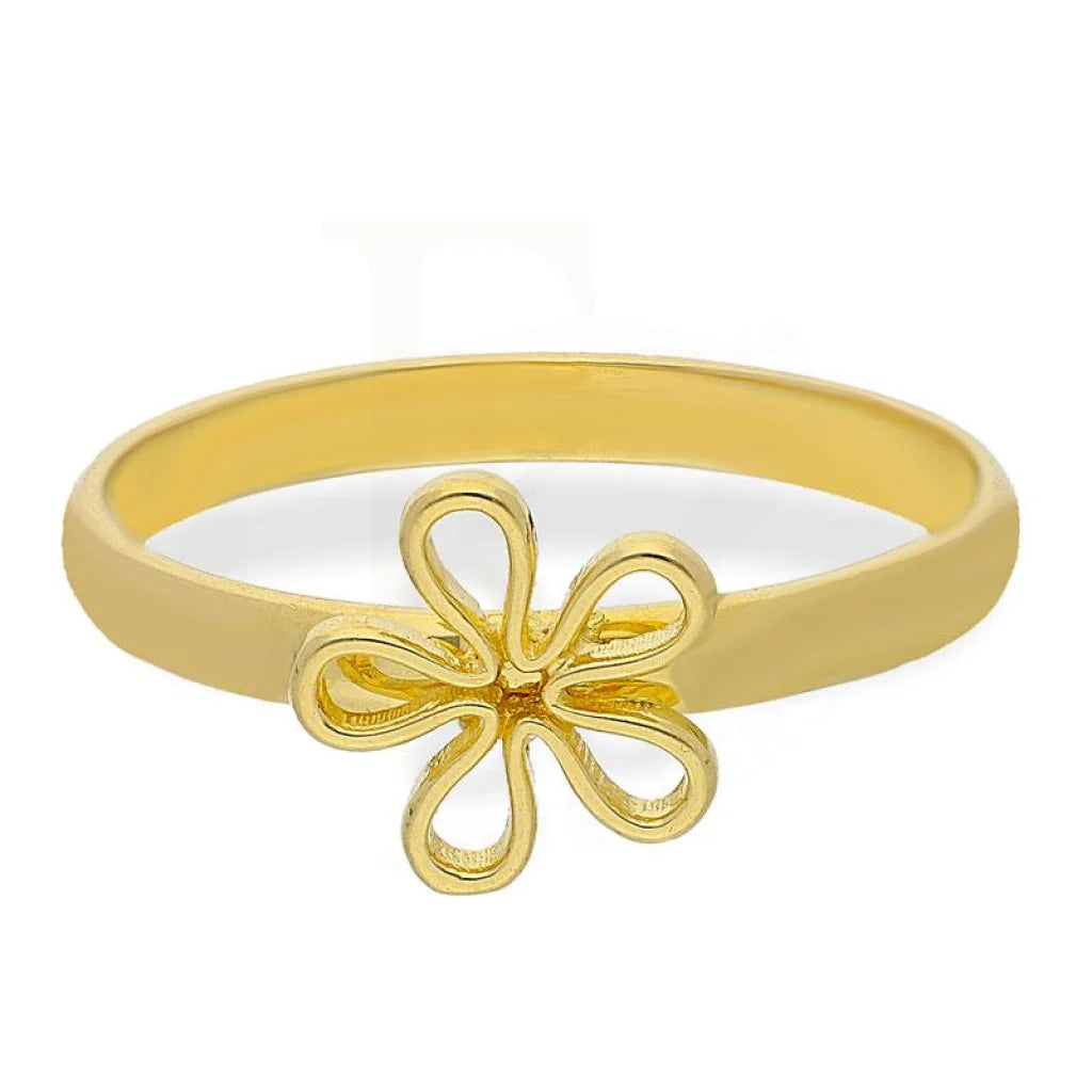 Gold Flower Ring 18Kt - Fkjrn18K3291 Rings