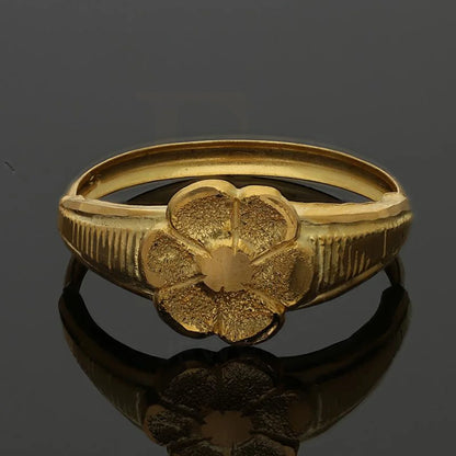 Gold Flower Ring 18Kt - Fkjrn18K3300 Rings