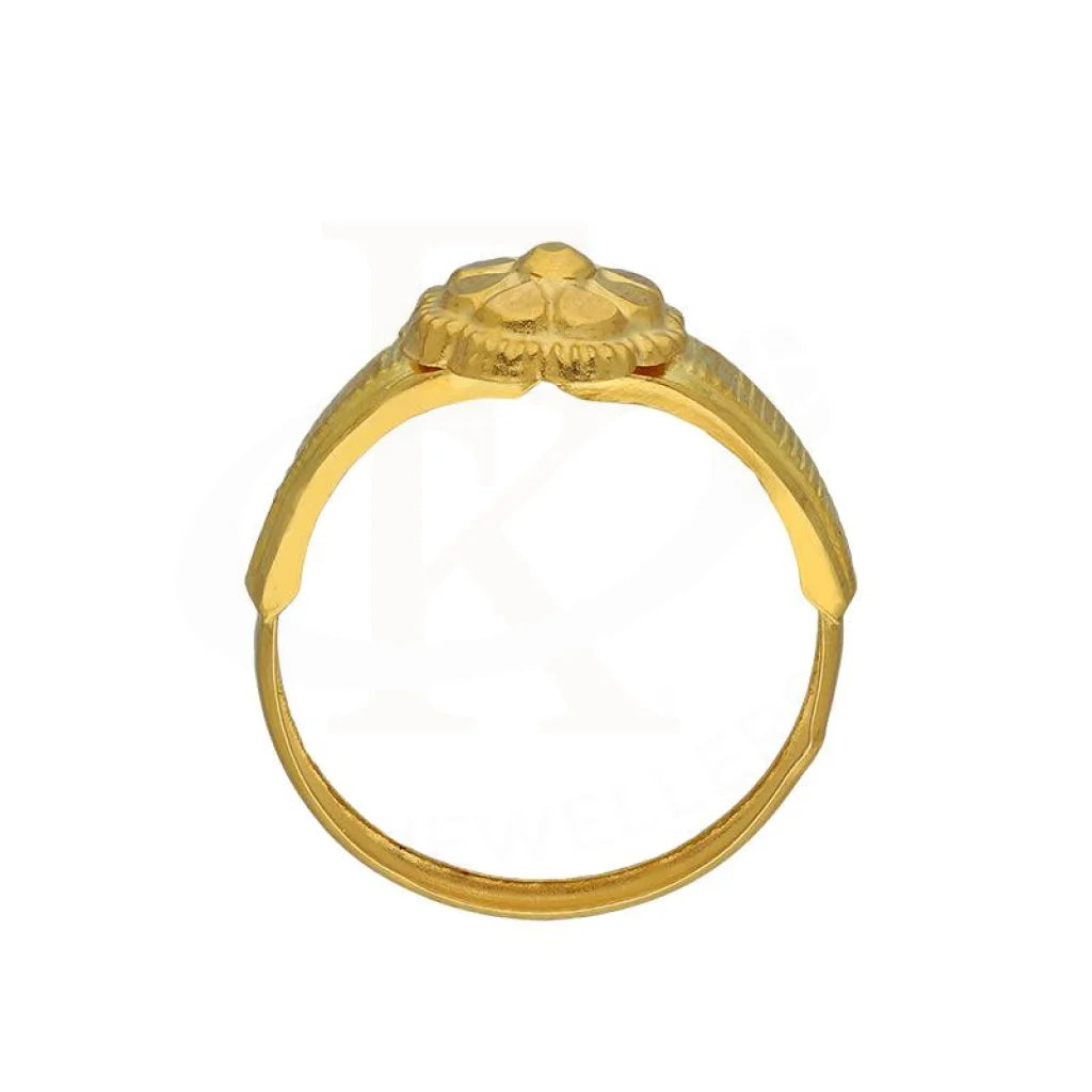 Gold Flower Ring 18Kt - Fkjrn18K3304 Rings