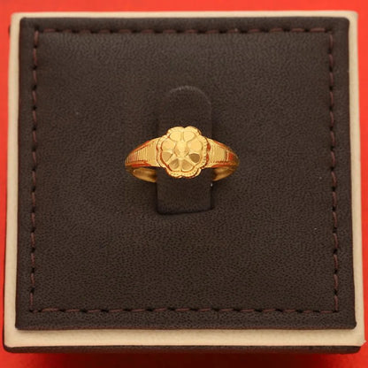 Gold Flower Ring 18Kt - Fkjrn18K3304 Rings