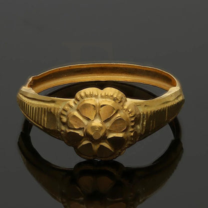 Gold Flower Ring 18Kt - Fkjrn18K3304 Rings