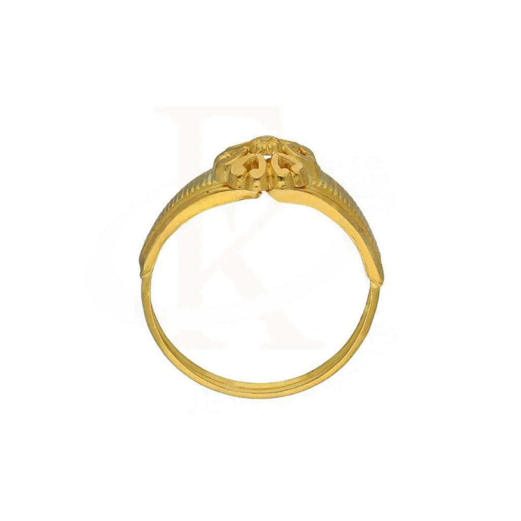 Gold Flower Ring 18Kt - Fkjrn18K3305 Rings