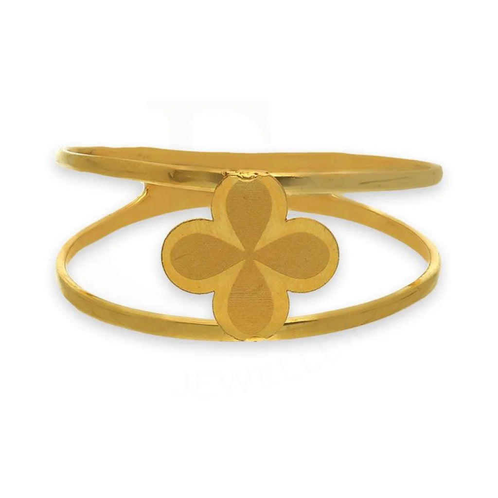 Gold Flower Ring 21Kt - Fkjrn21K2845 Rings