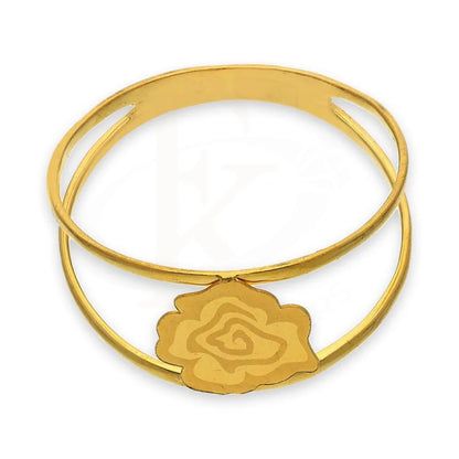 Gold Flower Ring 21Kt - Fkjrn21K2848 Rings