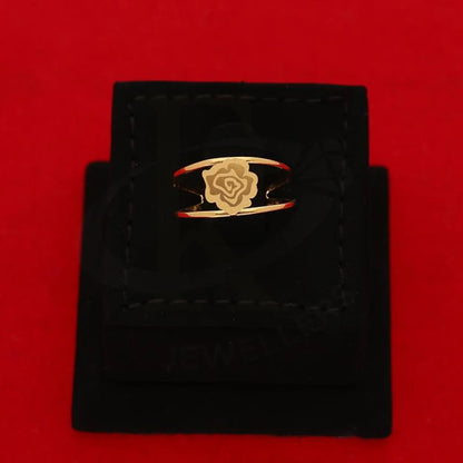 Gold Flower Ring 21Kt - Fkjrn21K2848 Rings