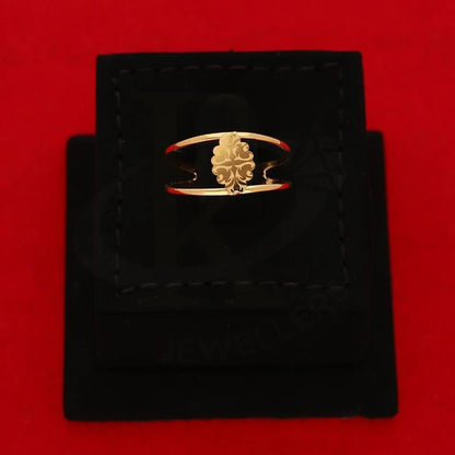 Gold Flower Ring 21Kt - Fkjrn21K2850 Rings