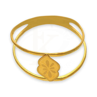 Gold Flower Ring 21Kt - Fkjrn21K2869 Rings