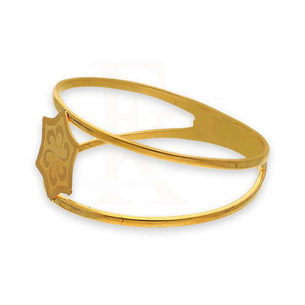 Gold Flower Ring 21Kt - Fkjrn21K2870 Rings