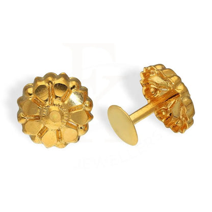 Gold Flower Stud Earrings 22Kt - Fkjern22K2592