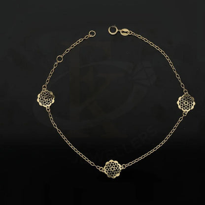 Gold Flowers Bracelet 18Kt - Fkjbrl18K2161 Bracelets