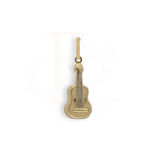 Gold Guitar Shaped Pendant 18Kt - Fkjpnd18K2244 Pendants