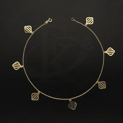 Gold Hanging Anklet 18Kt - Fkjankl18K5262 Anklets