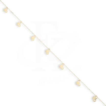 Gold Hanging Butterfly Anklet 18Kt - Fkjankl18K5429 Anklets