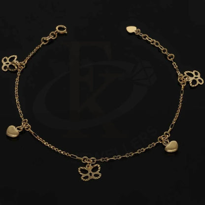 Gold Hanging Charm Bracelet 18Kt - Fkjbrl18K2976 Bracelets