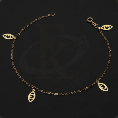 Gold Hanging Evil Eye Bracelet 18Kt - Fkjbrl18Km5444 Bracelets