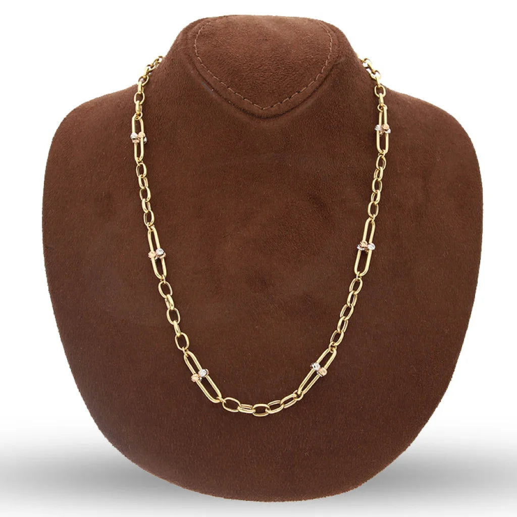 Gold Hardware Link Necklace 18Kt - Fkjnkl18K5527 Necklaces