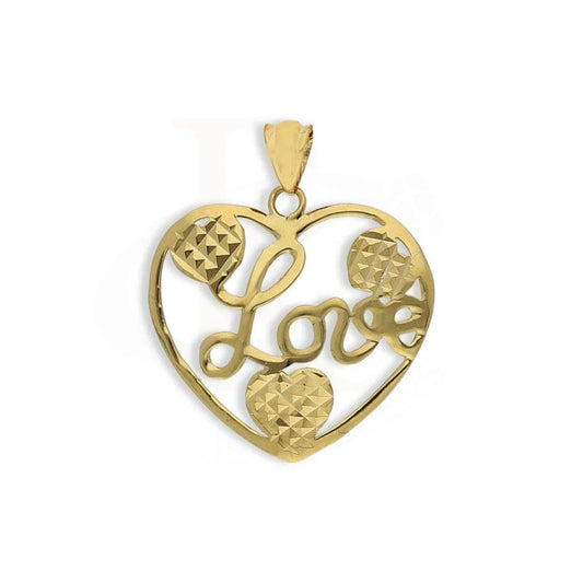 Gold Heart Love Pendant 18Kt - Fkjpnd18K3089 Pendants