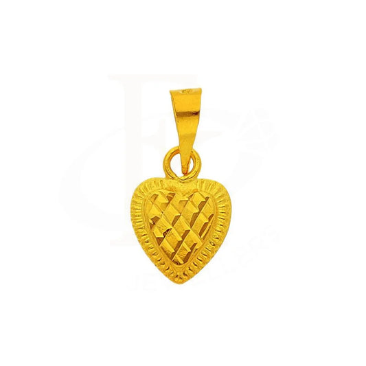 Gold Heart Pendant 18Kt - Fkjpnd1710 Pendants