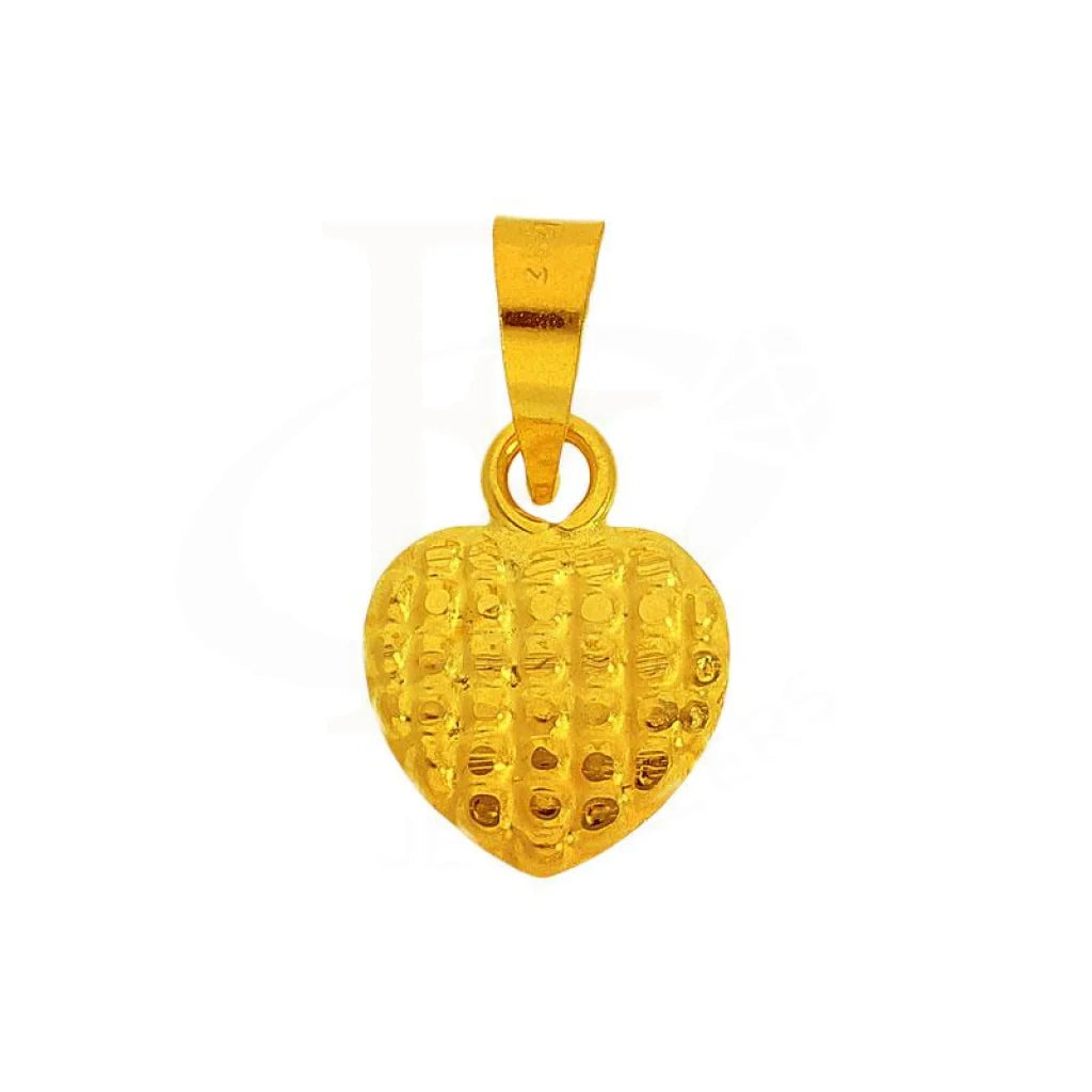 Gold Heart Pendant 18Kt - Fkjpnd1725 Pendants