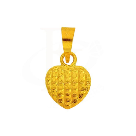 Gold Heart Pendant 18Kt - Fkjpnd1725 Pendants