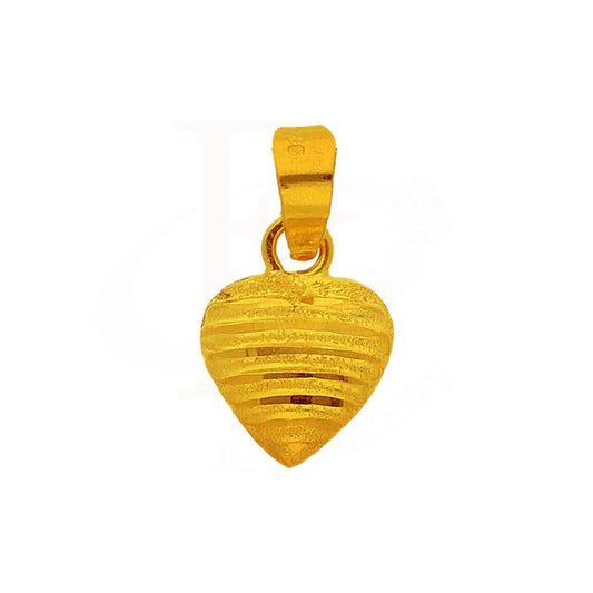 Gold Heart Pendant 18Kt - Fkjpnd1726 Pendants