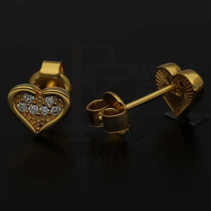 Gold Heart Pendant Set (Necklace Earrings And Ring) 18Kt - Fkjnklst18K2445 Sets