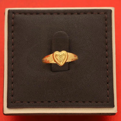 Gold Heart Ring 18Kt - Fkjrn18K3303 Rings