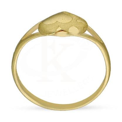 Gold Heart Shaped Ring 18Kt - Fkjrn18K3247 Rings