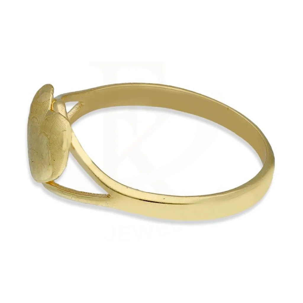 Gold Heart Shaped Ring 18Kt - Fkjrn18K3247 Rings