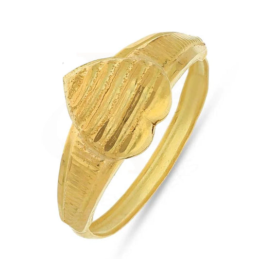 Gold Heart Shaped Ring 18Kt - Fkjrn18K3768 Rings