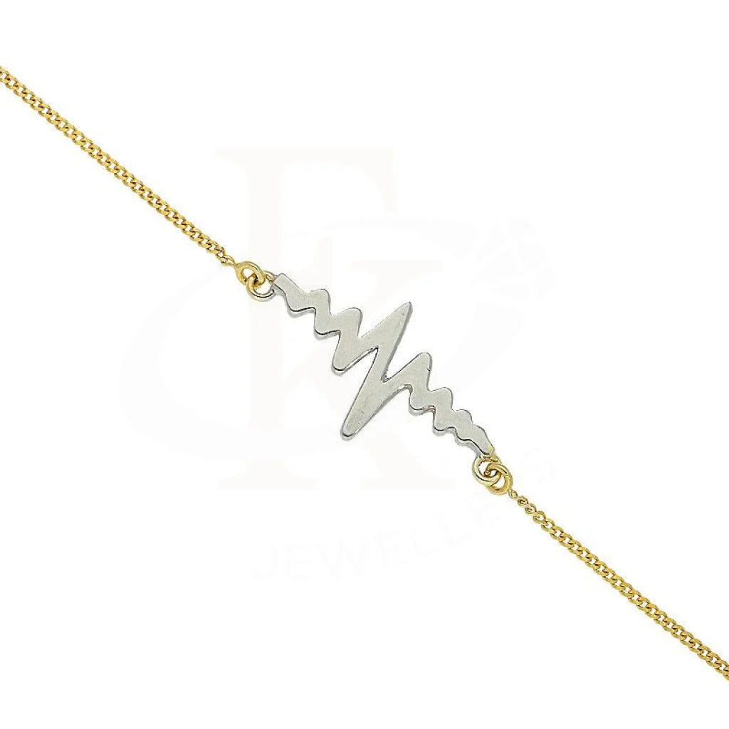 Gold Heartbeat Bracelet 18Kt - Fkjbrl2099 Bracelets