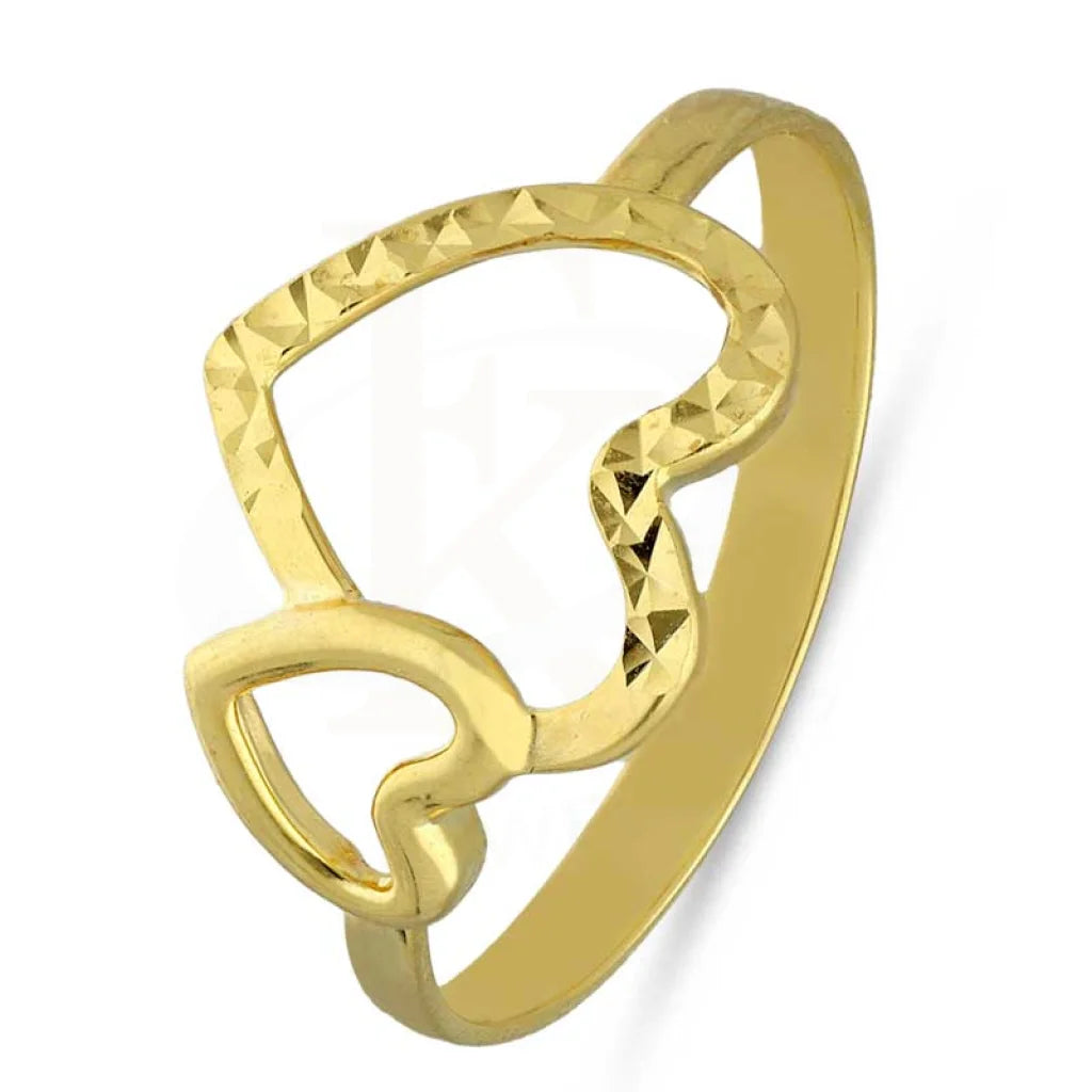 Gold Hearts Ring 18Kt - Fkjrn18K3235 Rings