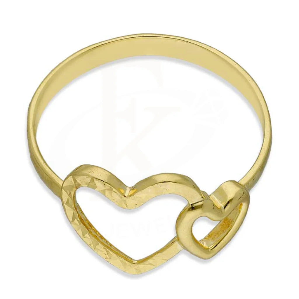 Gold Hearts Ring 18Kt - Fkjrn18K3235 Rings