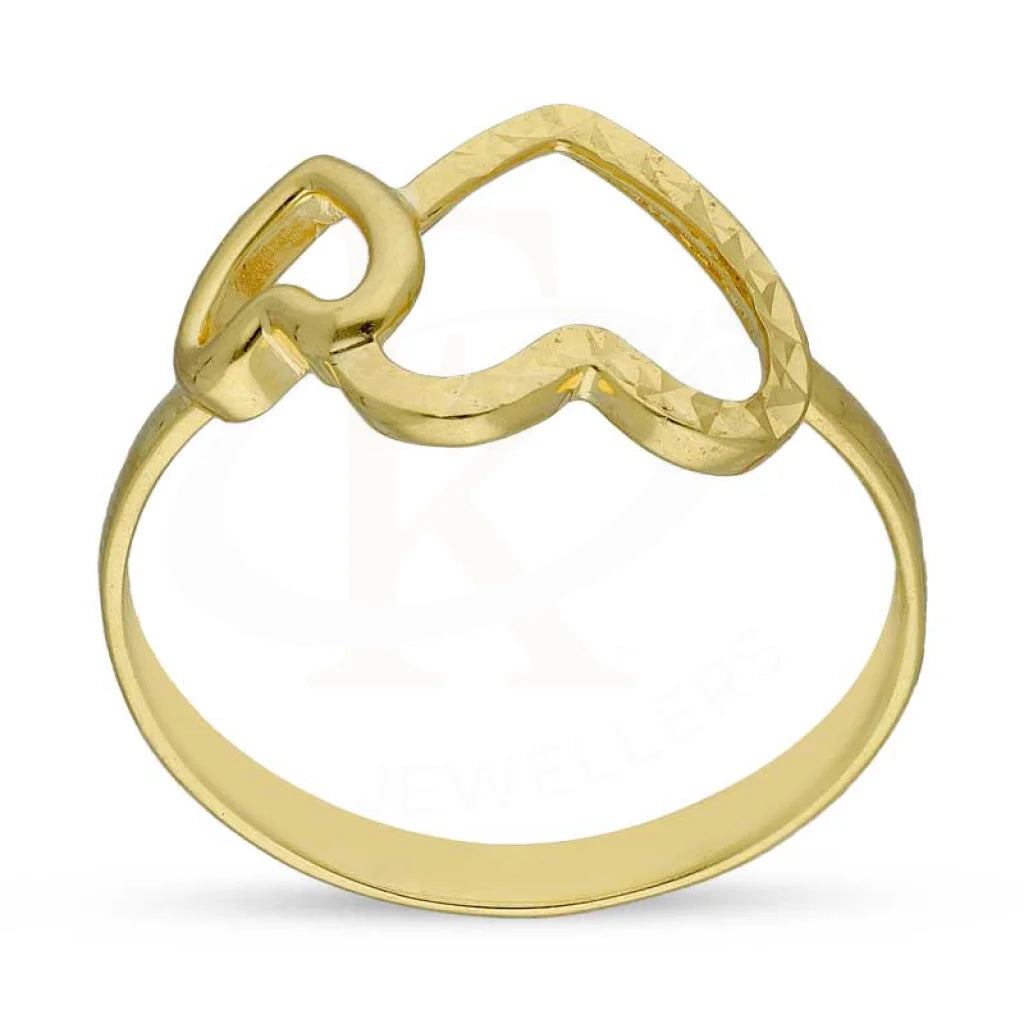 Gold Hearts Ring 18Kt - Fkjrn18K3235 Rings