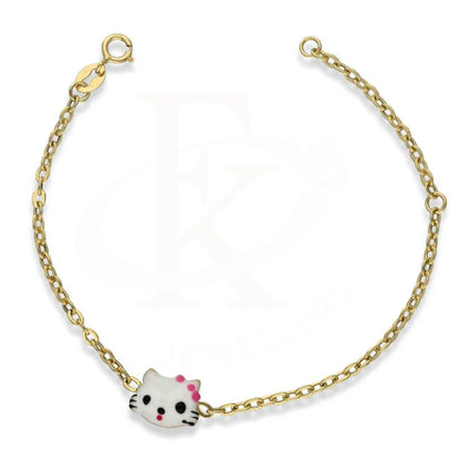 Gold Hello Kitty Baby Bracelet 18Kt - Fkjbrl18K2987 Bracelets