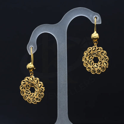 Gold Earring 21Kt - Fkjern21K7754 Earrings