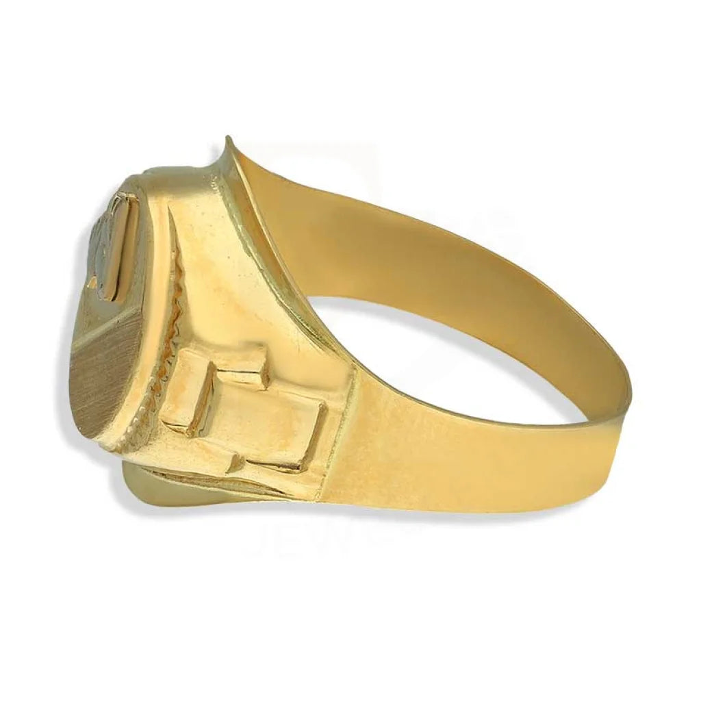 Gold Horse Shaped Mens Ring 18Kt - Fkjrn18K3816 Rings