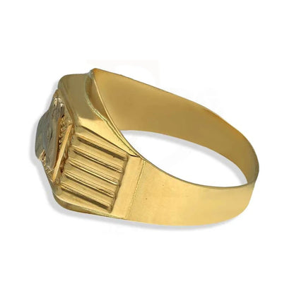 Gold Horse Shaped Mens Ring 18Kt - Fkjrn18K3817 Rings