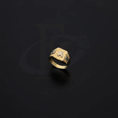 Gold Horse Shaped Ring 18Kt - Fkjrn18K7870 Rings