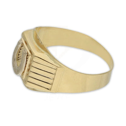 Gold Horse Shoe Mens Ring 18Kt - Fkjrn18K3803 Rings