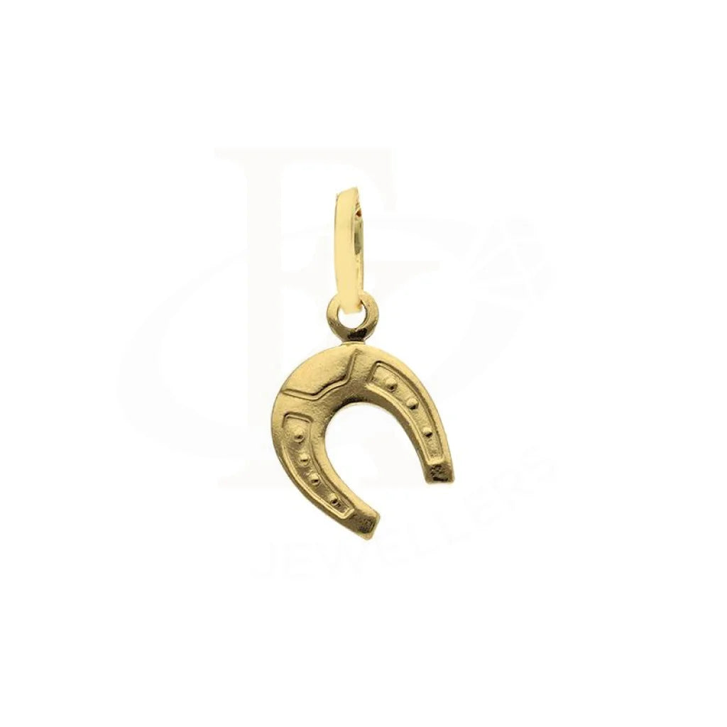 Gold Horseshoe Pendant 18Kt - Fkjpnd18K2519 Pendants