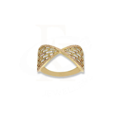 Gold Infinity Knot Ring In 18Kt - Fkjrn18K2766 Rings