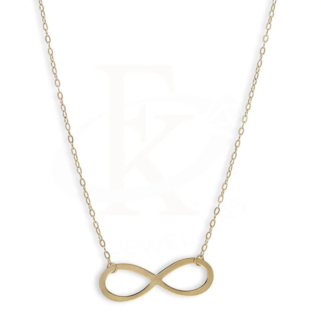 Gold Infinity Necklace 18Kt - Fkjnkl18Km5364 Necklaces