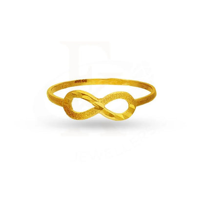 Gold Infinity Shaped Ring 18Kt - Fkjrn18K2253 Rings
