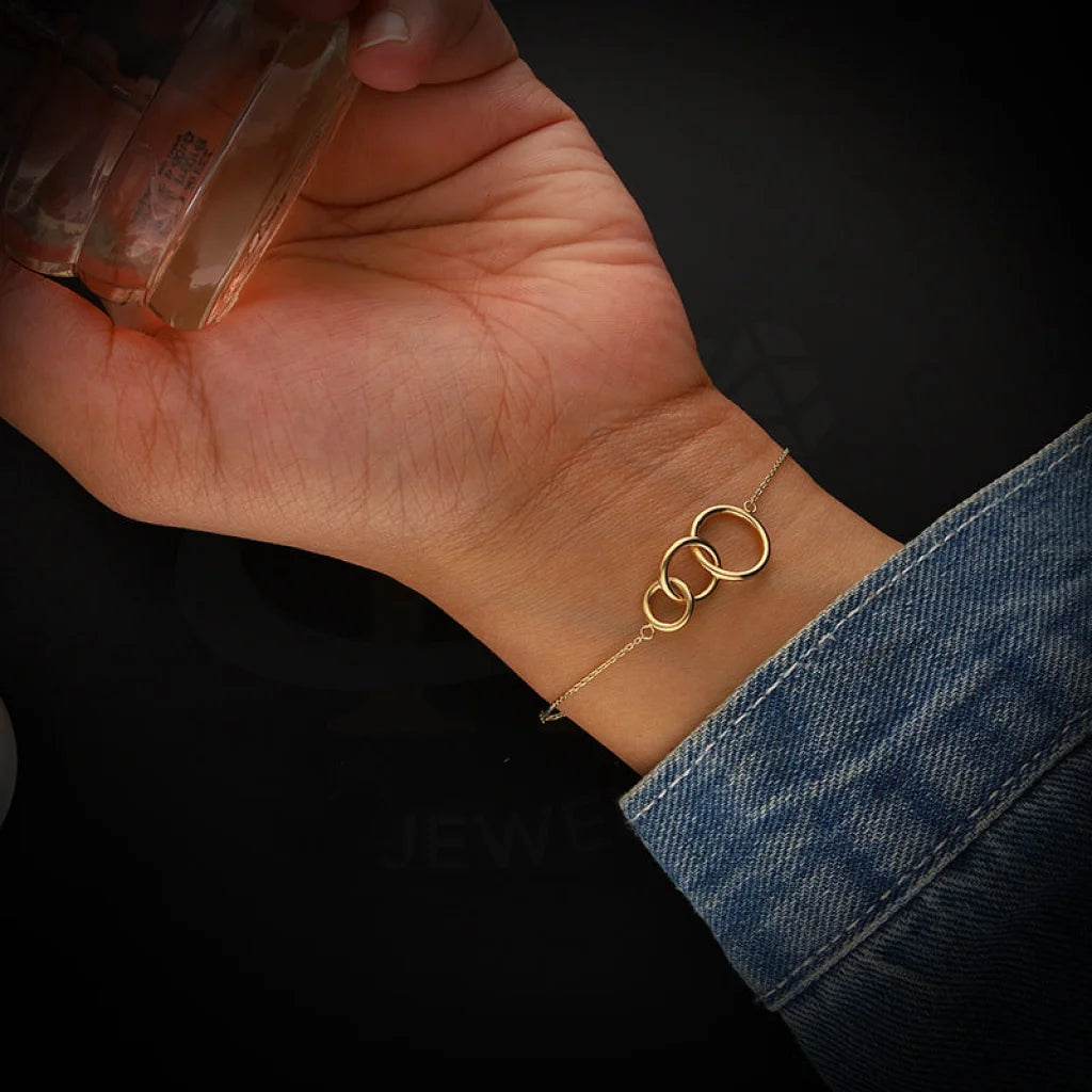 Gold Eternity Circle Of Life Bracelet 18Kt - Fkjbrl18Km5478 Bracelets