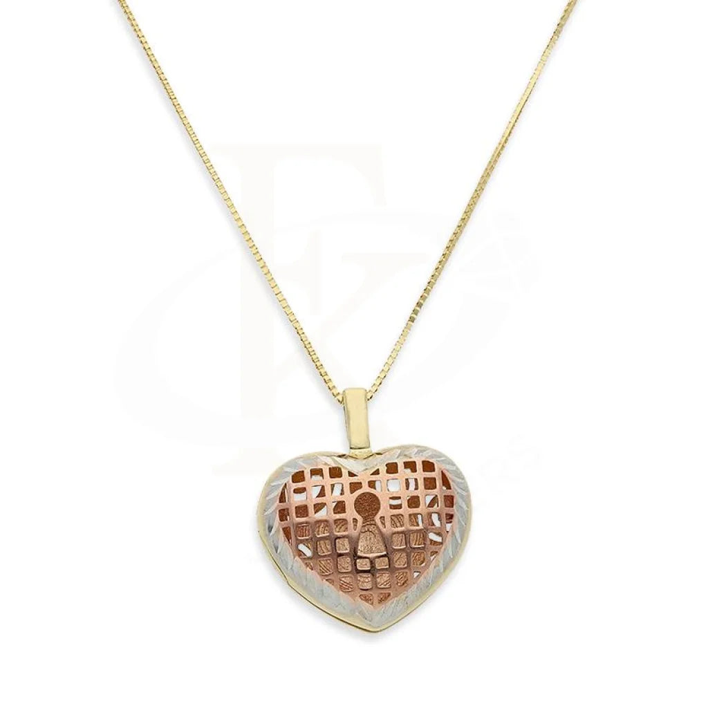 Gold Key For My Heart Necklace (Chain With Pendant) 18Kt - Fkjnkl18K2398 Necklaces