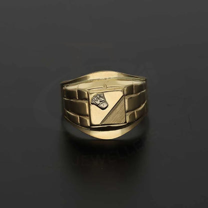 Gold King Shaped Mens Ring 18Kt - Fkjrn18K3810 Rings